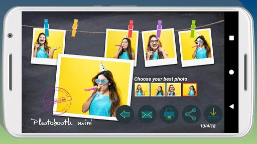 Ảnh chụp màn hình của Photobooth mini FULL