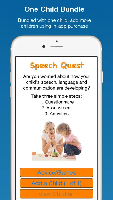 Speech Quest SLT Assessment Ekran Görüntüleri