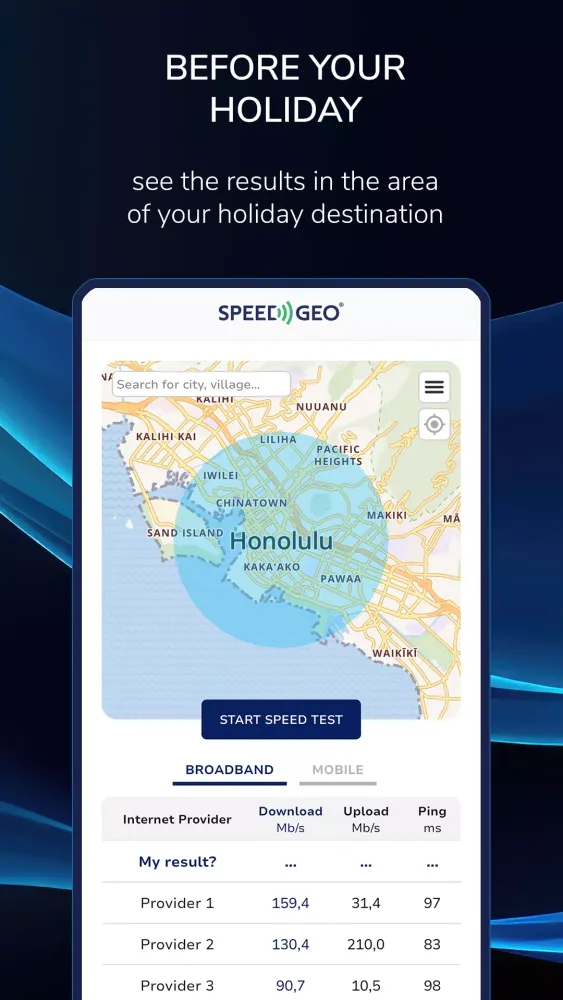 Zrzuty ekranu Speed Test
