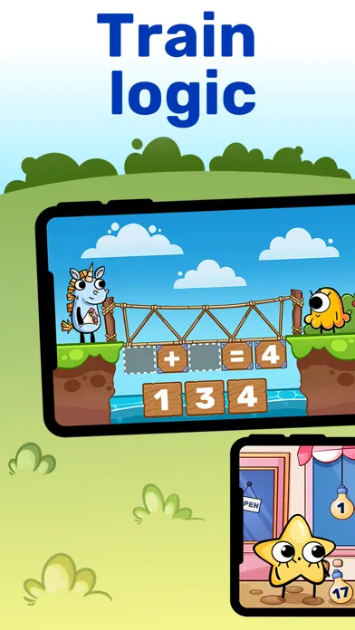Tangkapan skrin Math&Logic games for kids