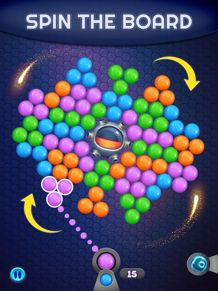 Bubble Pop Spinner iPad  Ekran Görüntüleri
