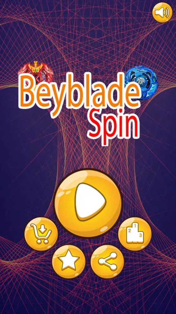 Ảnh chụp màn hình của Spinning Beyblade