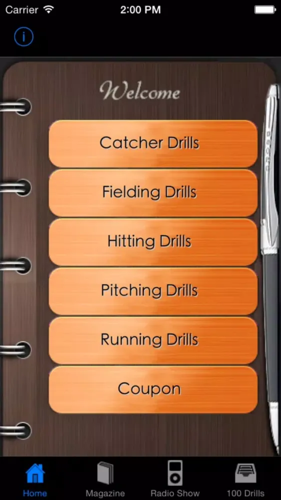 Captures d'écran de Softball Drills
