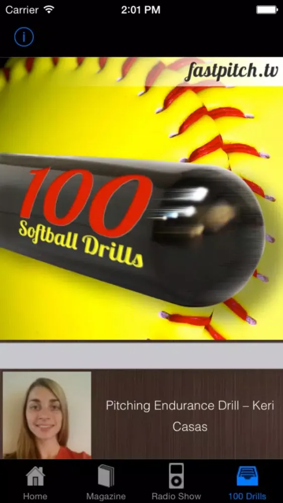 Captures d'écran de Softball Drills