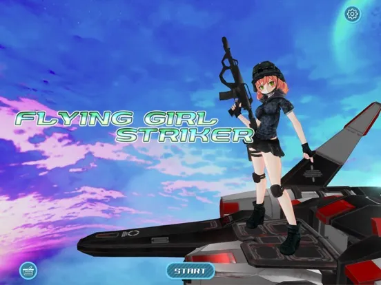 Flying Girl Striker iPad 应用截图