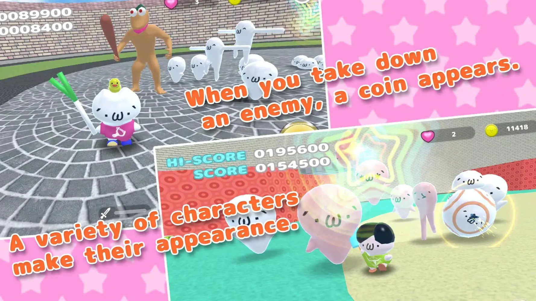 Syobon Poco 3D Action Game Screenshots