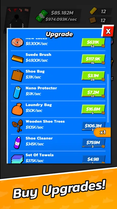 Sneaker Clicker 2 スクリーンショット