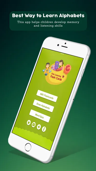 Kids Alphabets Flashcards স্ক্রিনশট