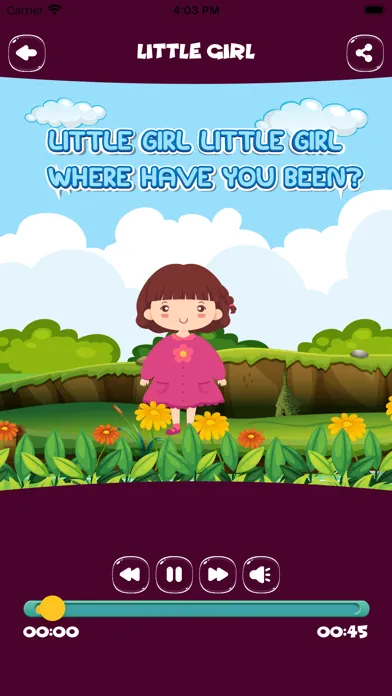 ภาพหน้าจอของ Kids English Poems