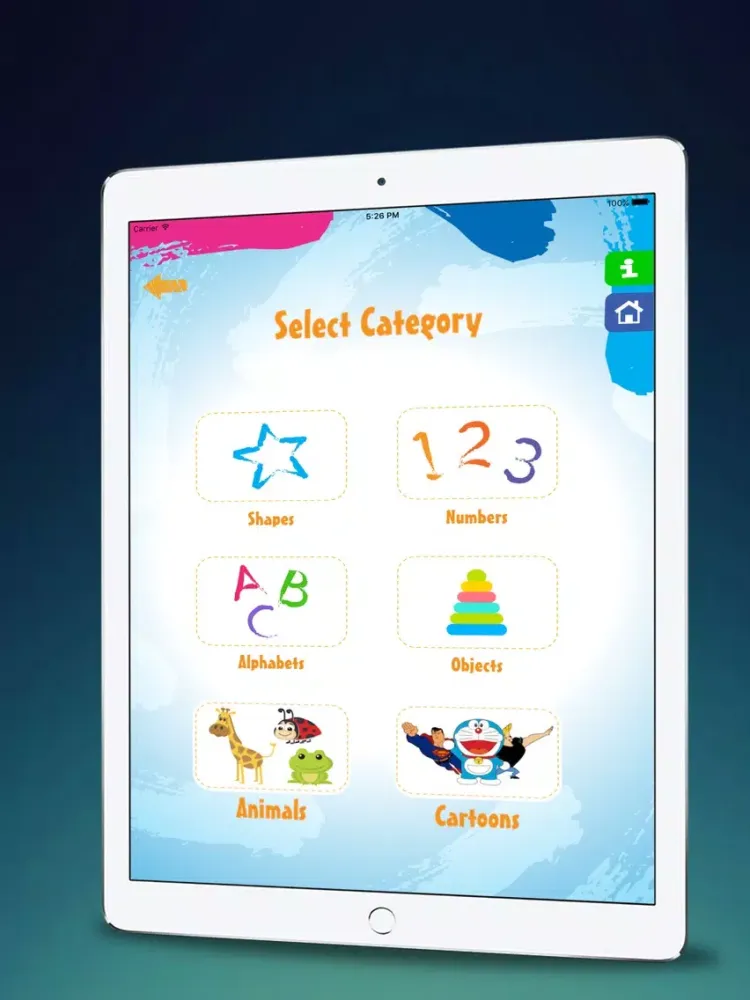 Tangkapan layar Kids Coloring Activity Book iPad 