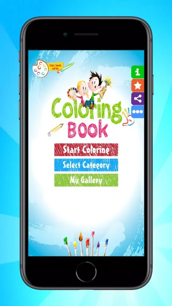 Tangkapan layar Kids Coloring Activity Book