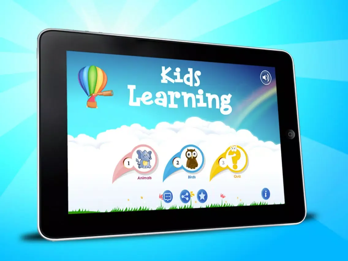 Скриншоты Learning Birds & Animals Book iPad 