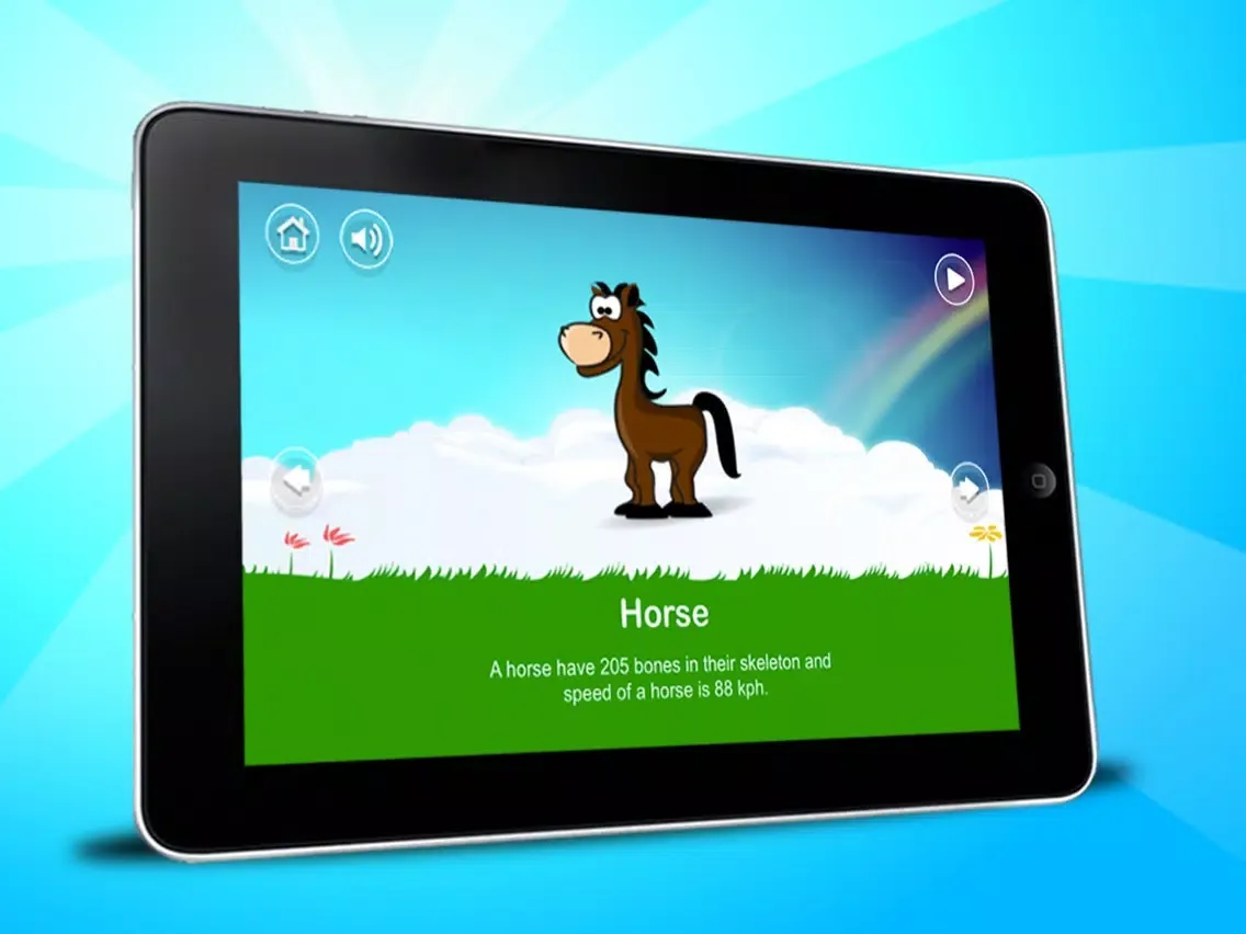 Скриншоты Learning Birds & Animals Book iPad 