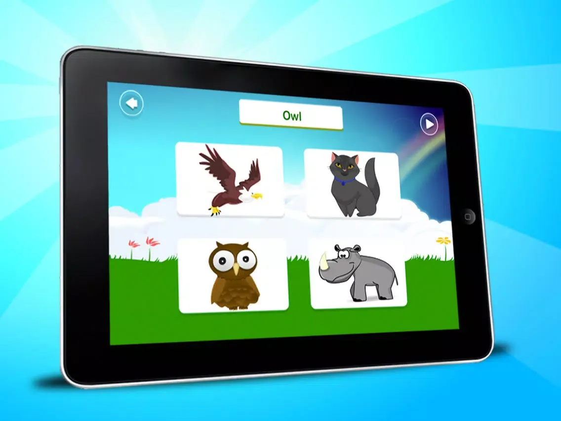 Скриншоты Learning Birds & Animals Book iPad 