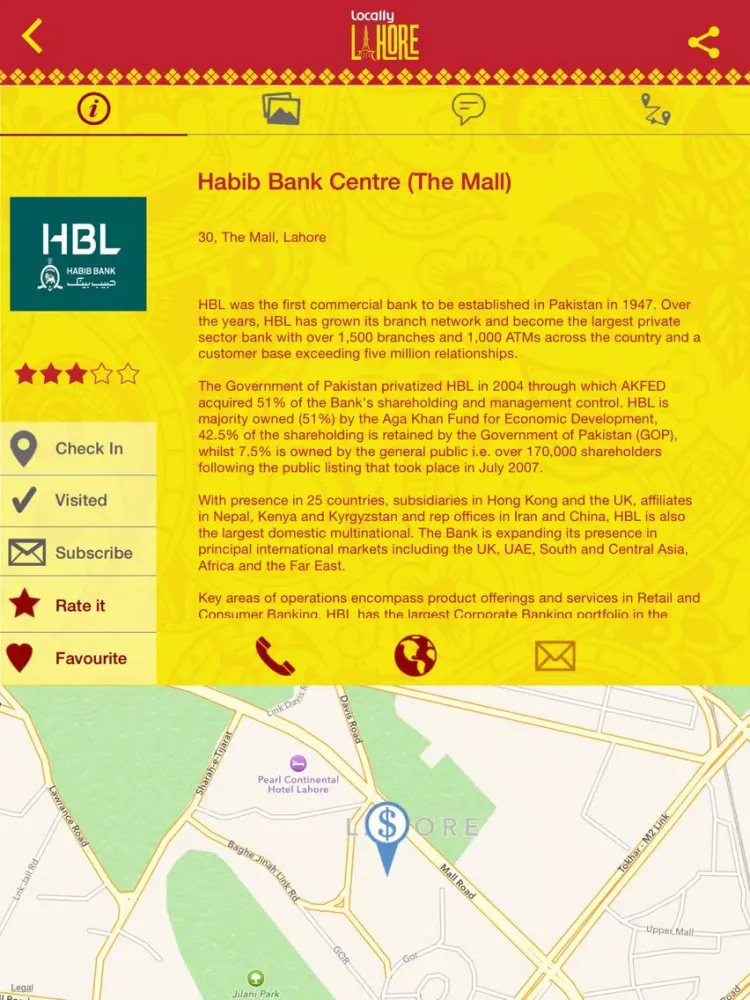 Screenshot di Locally Lahore iPad 