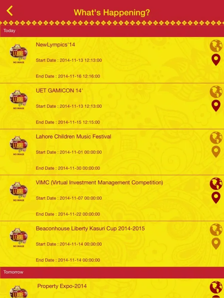Screenshot di Locally Lahore iPad 