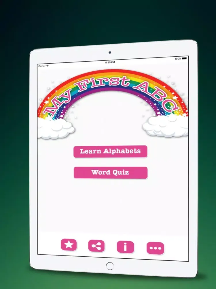 Capturas de pantalla de My First ABC Alphabets iPad 