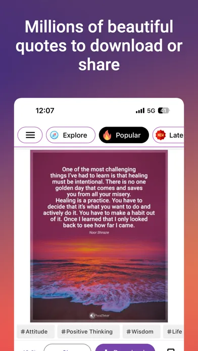 Motivational Quotes Daily+ स्क्रीनशॉट