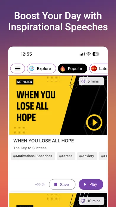 Motivational Quotes Daily+ स्क्रीनशॉट