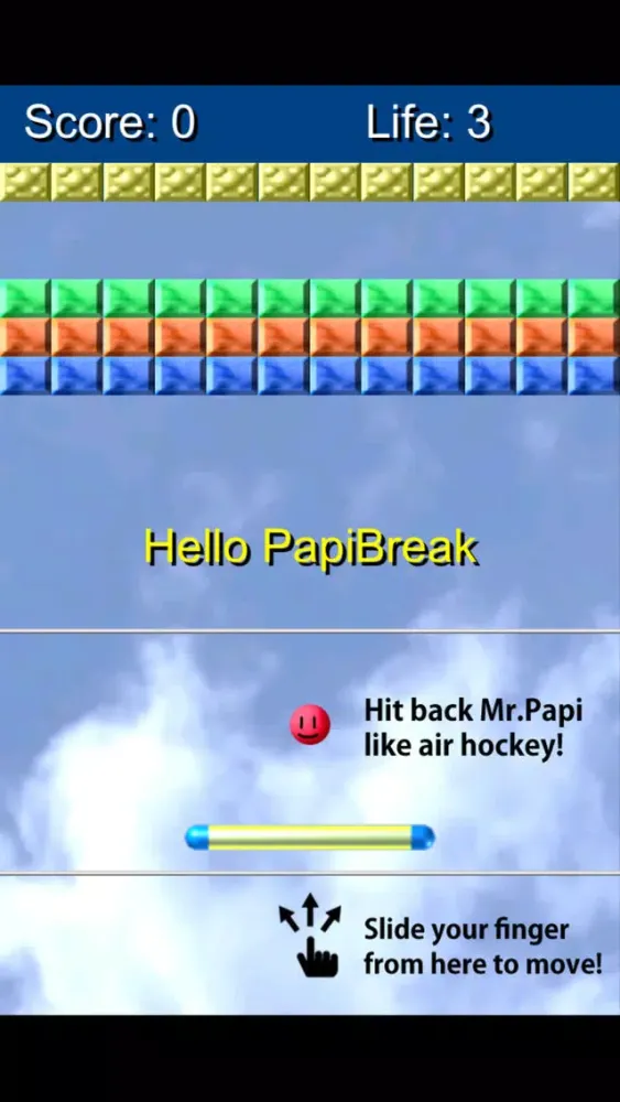 Ảnh chụp màn hình của PapiBreak