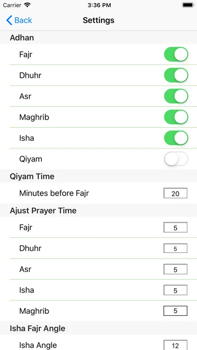Islam.ms Prayer Times & Qibla 스크린샷