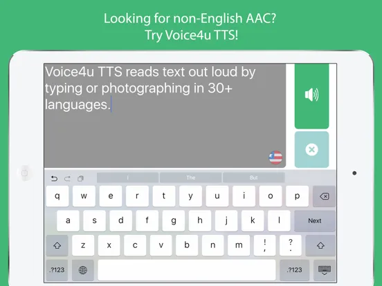صور Voice4u TTS iPad 