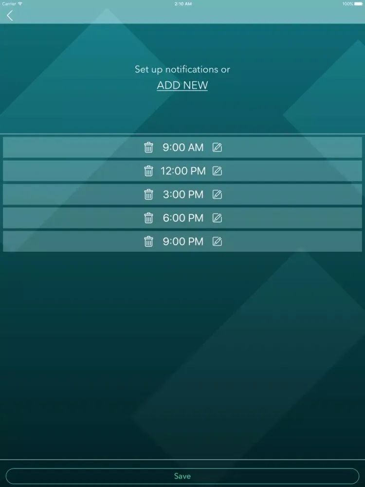 Main Goal Focus iPad  Screenshots