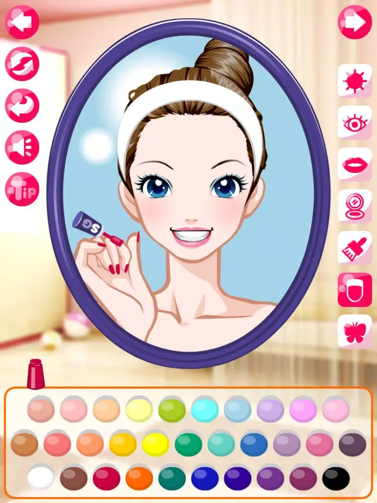 Beach Girl Make Up & Dress Up iPad  스크린샷