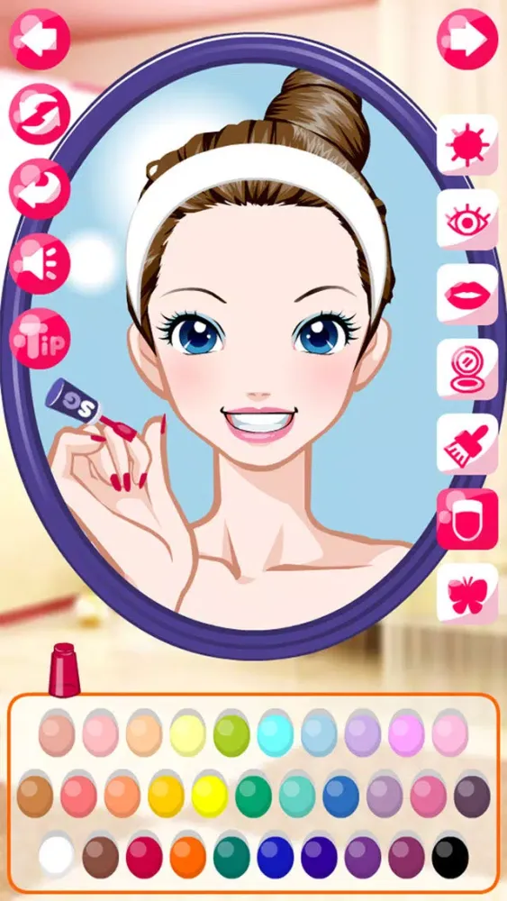 Beach Girl Make Up & Dress Up 스크린샷