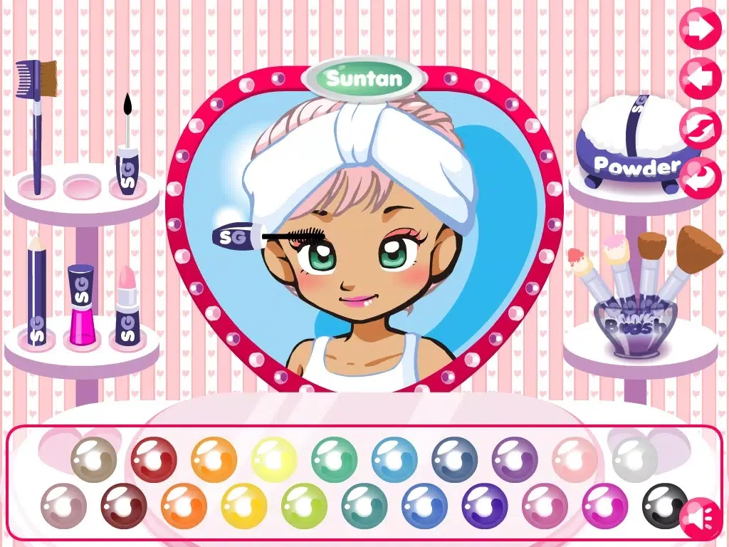 Coordi Coordi Casual Make Up & Dress Up iPad 应用截图