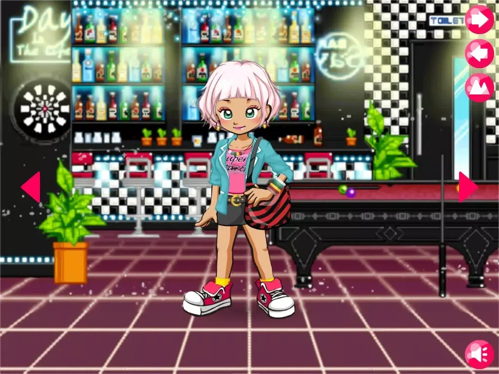 Coordi Coordi Casual Make Up & Dress Up iPad 应用截图