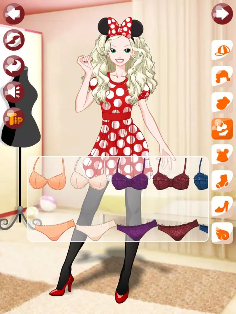 Скриншоты Party Girl Make Up & Dress Up iPad 