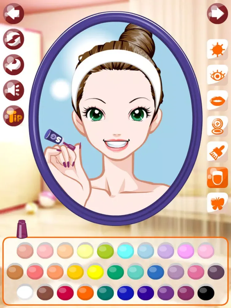 Screenshot di Party Girl Free Make Up & Dress Up iPad 