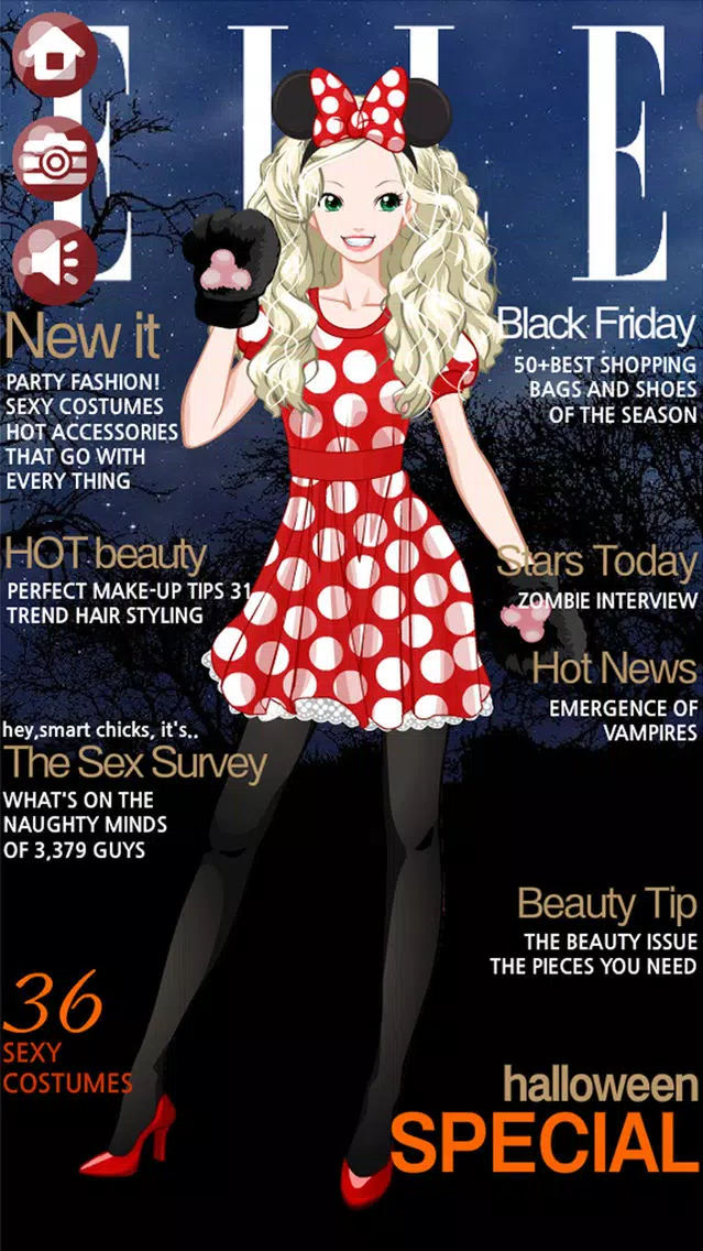 تصاویر Party Girl Free Make Up & Dress Up