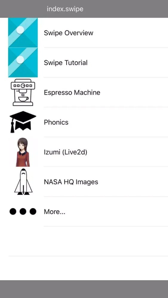 Swipe Engine スクリーンショット