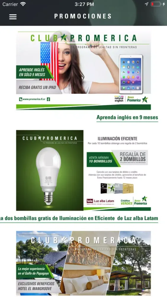 Club Promerica CR Screenshots