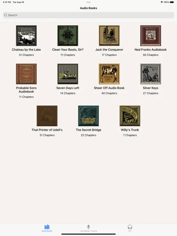 Lamplighter Theatre iPad  Screenshots