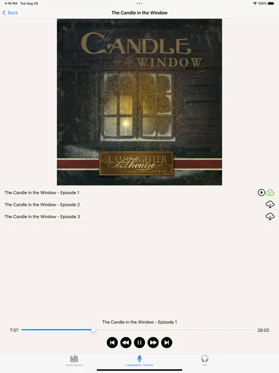 Lamplighter Theatre iPad  Screenshots