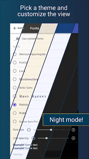 Read RSS and more... - Readine Screenshots