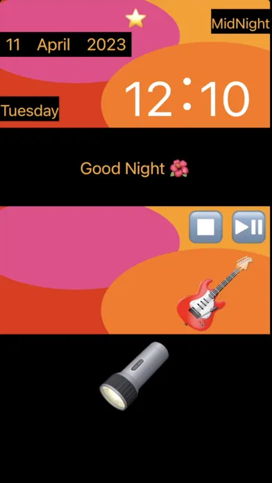 Flashlight & Watch سکرین شاٹس