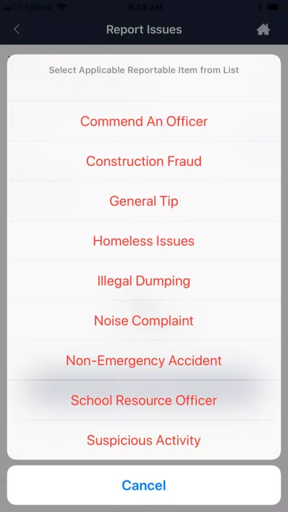 Tampa Police Department سکرین شاٹس