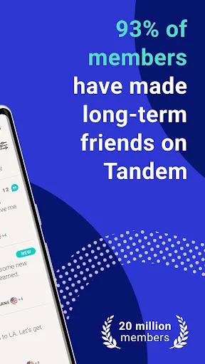 Tandem: Language exchange應用截圖