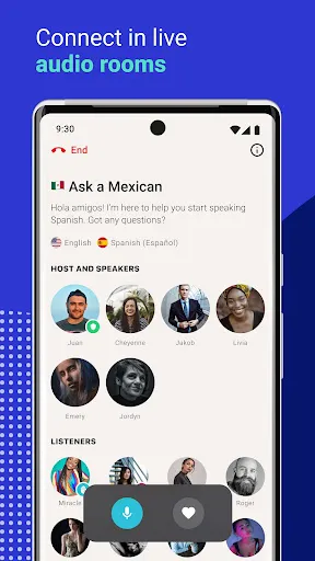 Tandem: Language exchange應用截圖
