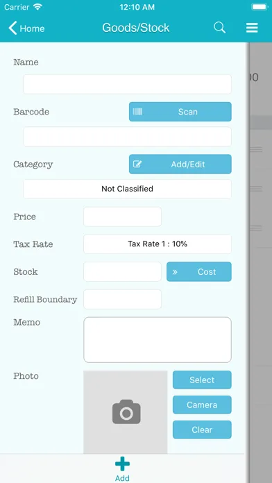 تصاویر TapPOS Inventory Sale Manager