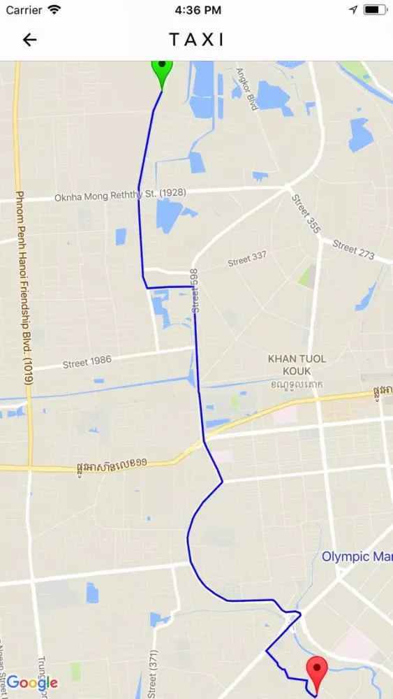 Taxi Cambodia Driver应用截图