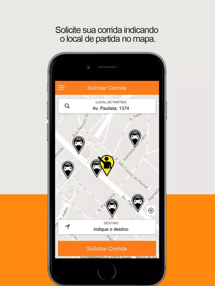 Zrzuty ekranu Limeira Rádio Táxi iPad 