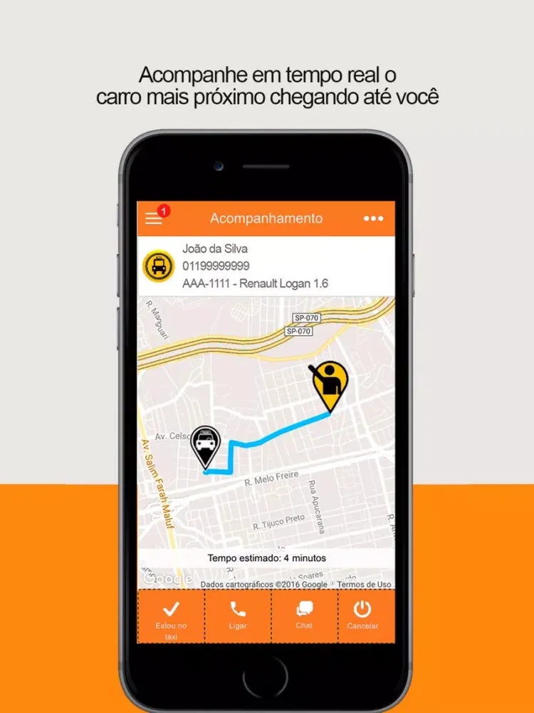 Zrzuty ekranu Limeira Rádio Táxi iPad 