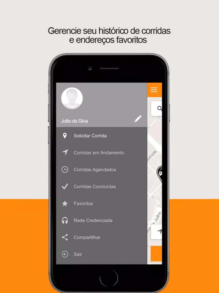 Zrzuty ekranu Limeira Rádio Táxi iPad 
