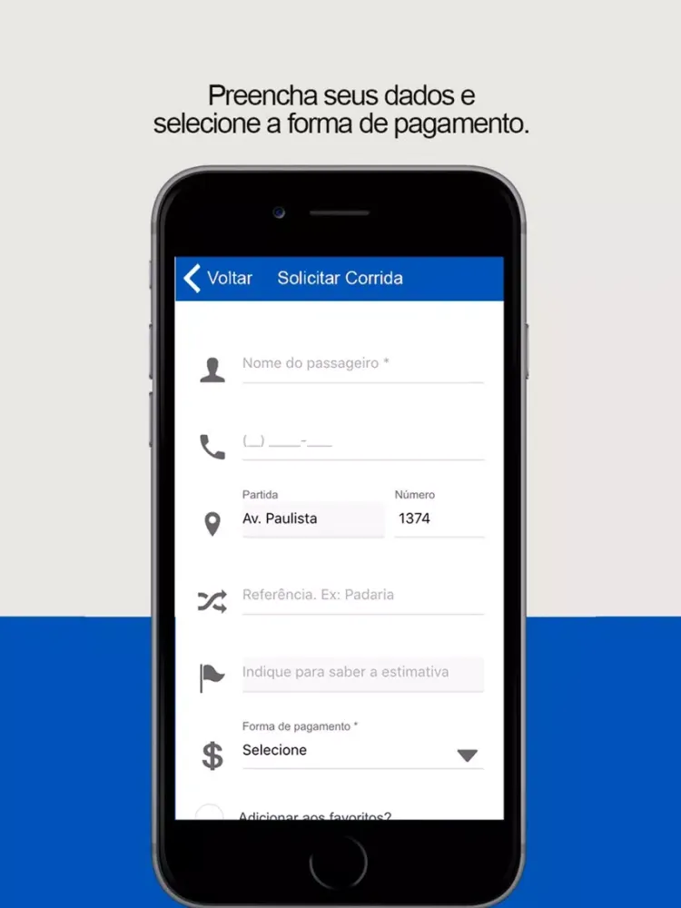 Novo Taxi Comtas iPad  Ekran Görüntüleri