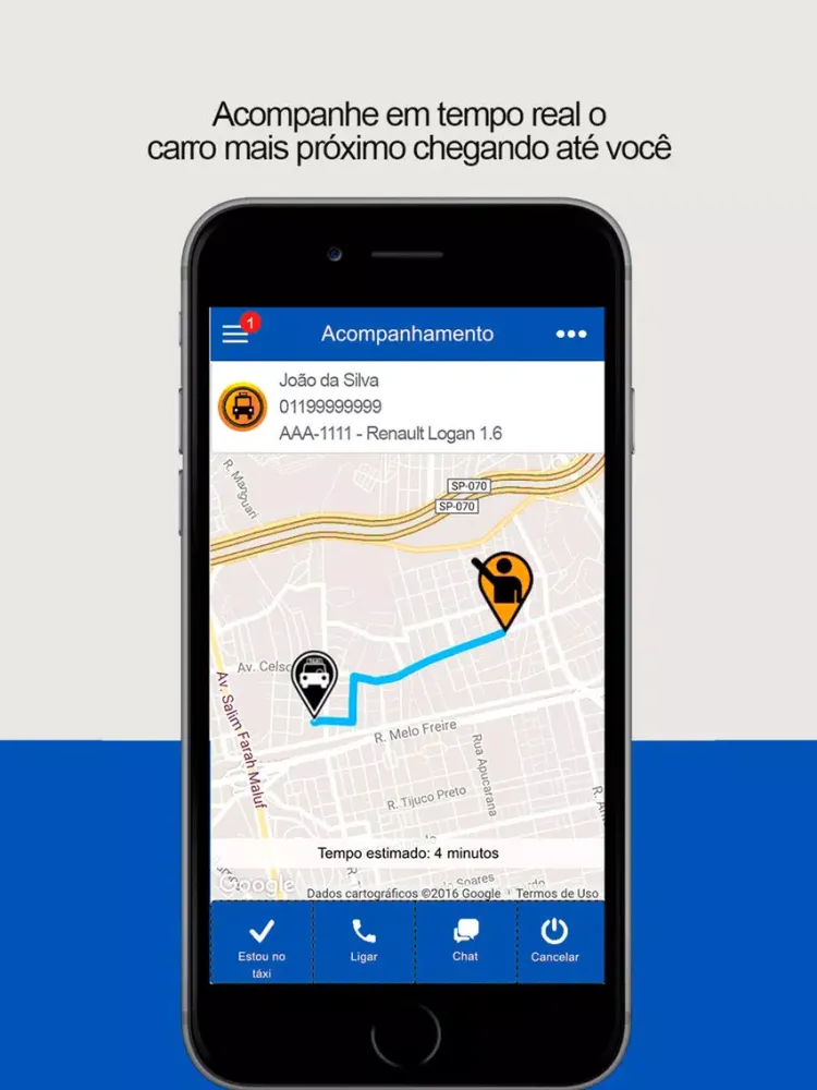Novo Taxi Comtas iPad  Ekran Görüntüleri